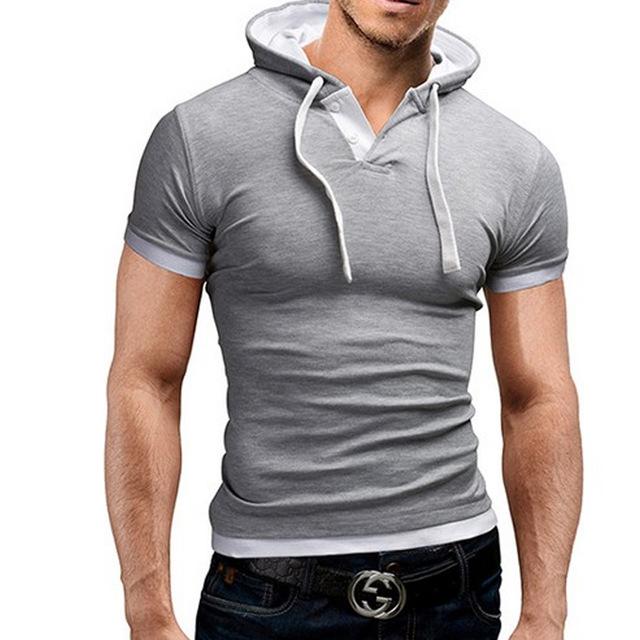 Hooded Polo Shirt