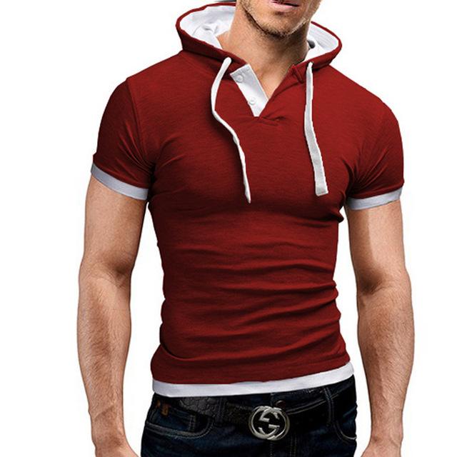 Hooded Polo Shirt