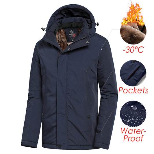 Casual Long Sleeve Water Proof Coat