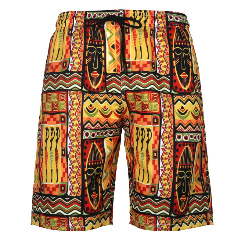 Men's Beach Pants Casual Shorts Octopus Amazon Plus Size Sweatpants