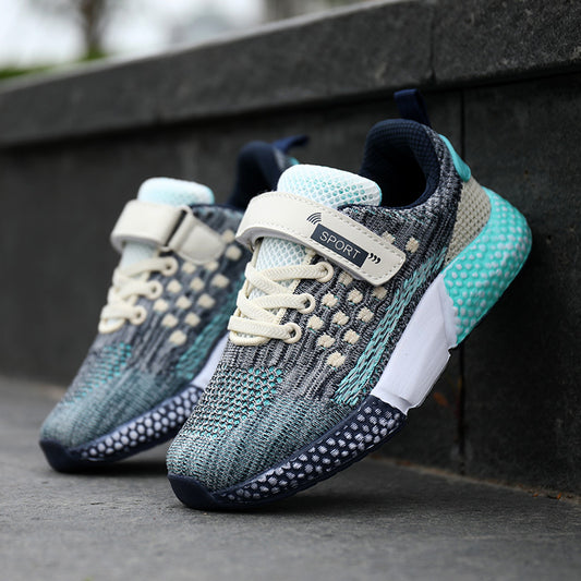 Mesh Face Shock Absorber Sneakers For Women