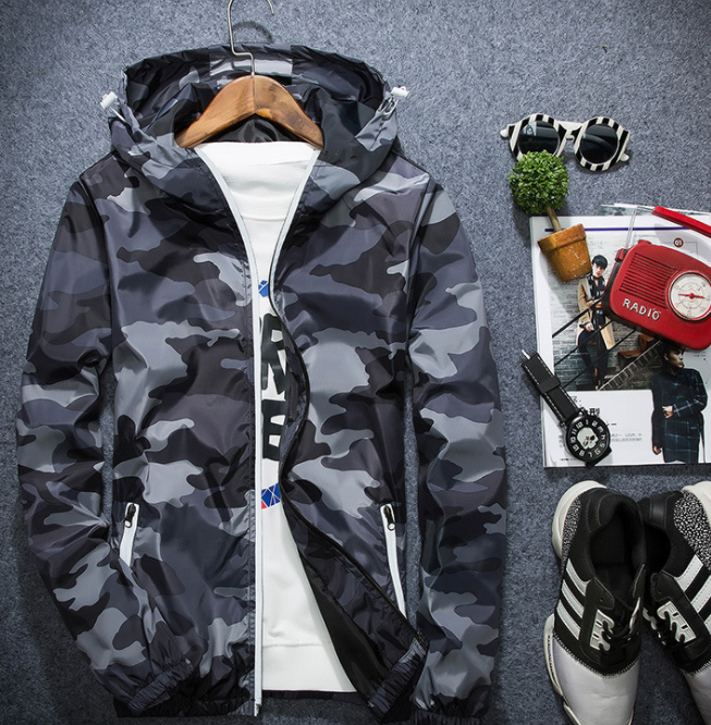 Camouflage Jackets Casual Coat