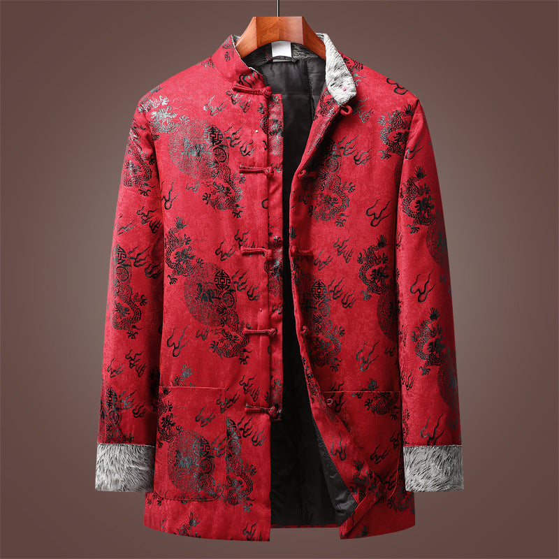 Long Sleeve Cotton Coat Men's Coat