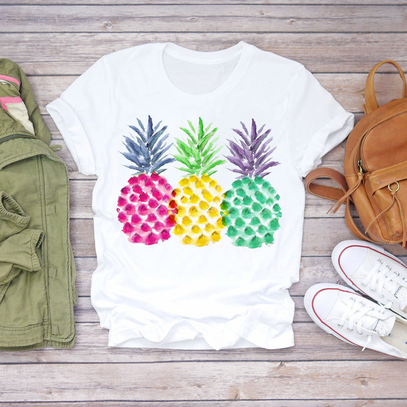 Printed Short-sleeved T-shirt