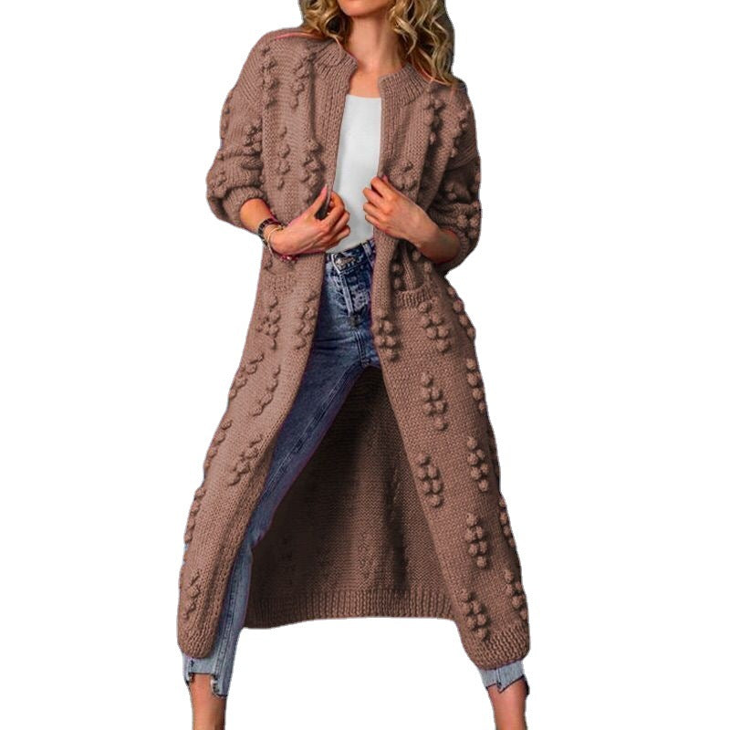 Cardigan Long Sweater Coat