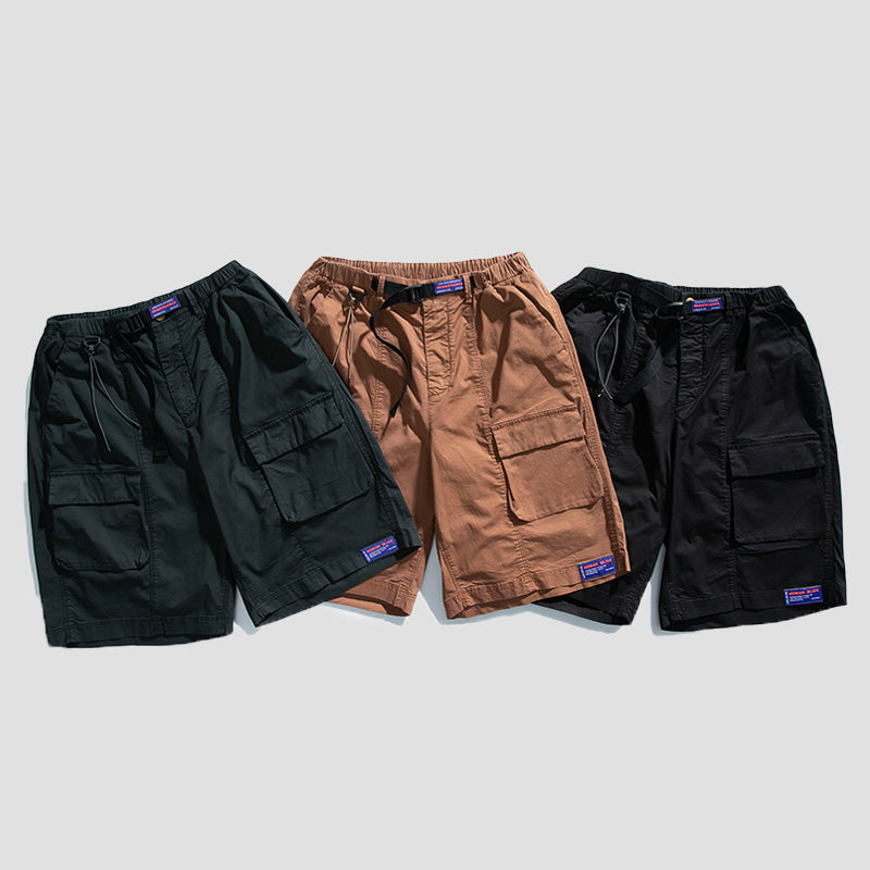 Ins Tide Brand All-match Loose Casual Five-point Pants